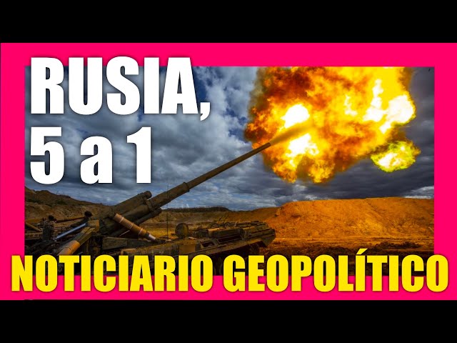 RUSIA TIENE CINCO VECES MÁS MUNICIÓN QUE UCRANIA: Noticiario geopolítico del 21 de febrero de 2024