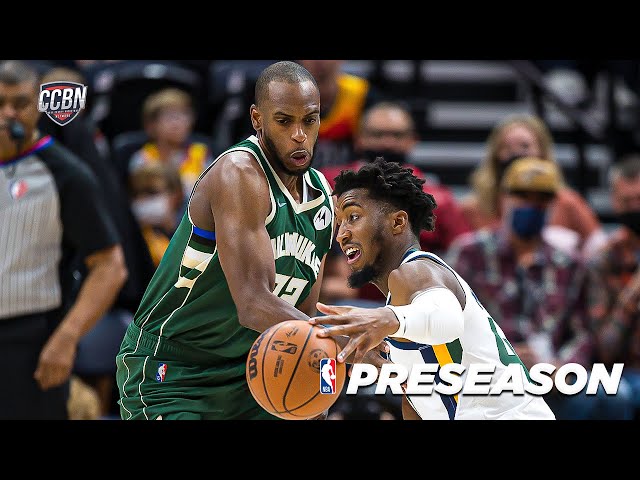 BUCKS at JAZZ | FULL GAME HIGHLIGHTS | NBA PRESEASON 2021-22