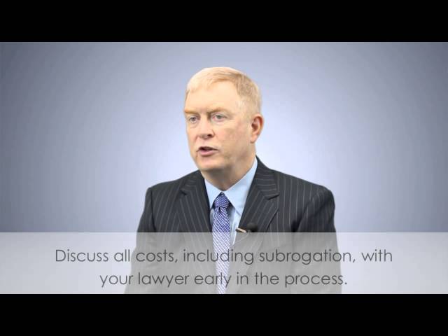 How "subrogation" may reduce your personal injury claim - Virginia attorney Ben Glass explains