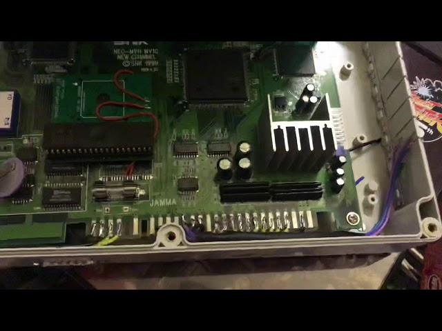 Neo Geo mvs mv1c Consolization