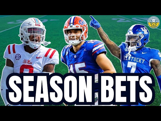 SEC Football Betting: BEST Quarterback & Wide Receiver PROPS