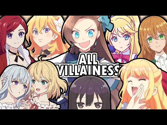 A Comprehensive List of Villainess Anime