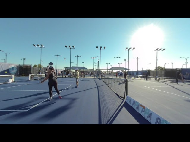 VR180 Garriotte-Rokicsak vs Zbinden-DeJager-hale - PPA Championships Las Vegas - Pro Pickleball