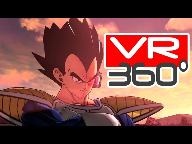 🔥 DRAGON BALL Z SAGA SAIYAJIN VR 360 ⏩ 👀 goku vs VEGETA full fight🔥