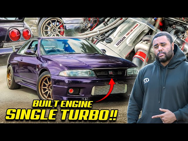 INTENSE FIRST DRIVE!! 700BHP NISSAN R33 GTR SKYLINE