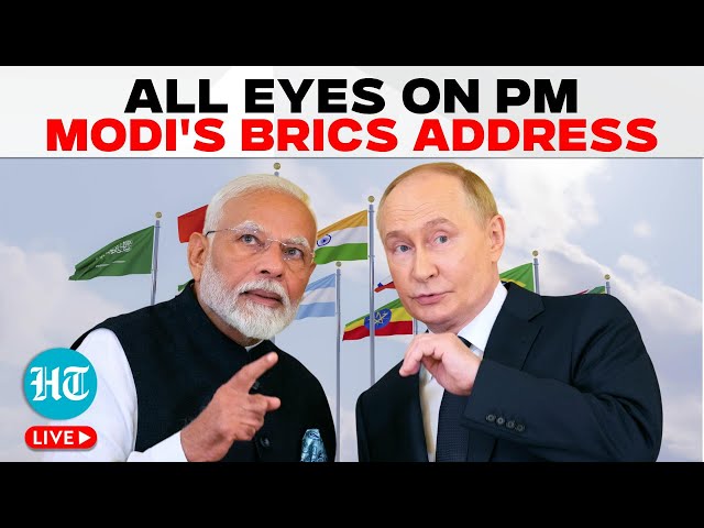 PM Modi LIVE | PM Modi In Russia LIVE | PM Modi BRICS Address LIVE | Modi-Putin Meet LIVE