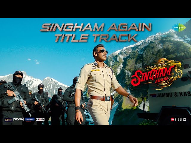 Singham Again|Title Track|Ajay,Akshay,Ranveer,Kareena,Deepika,Tiger,Ravi Basrur,Swanand,Rohit Shetty