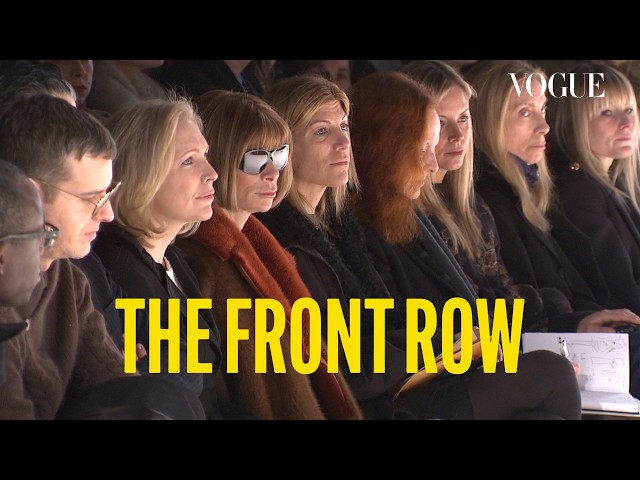 How the Front Row Became the Front Row | Vogue