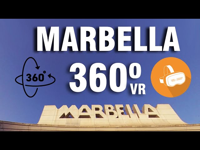 Marbella 360  4K VR  - Puerto Banús  - Costa del Sol Spain