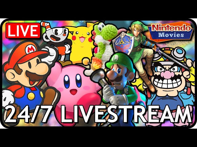 🔴 24/7 Nintendo Games TV Live - Watch Nintendo Games Non-Stop! (All Consoles)