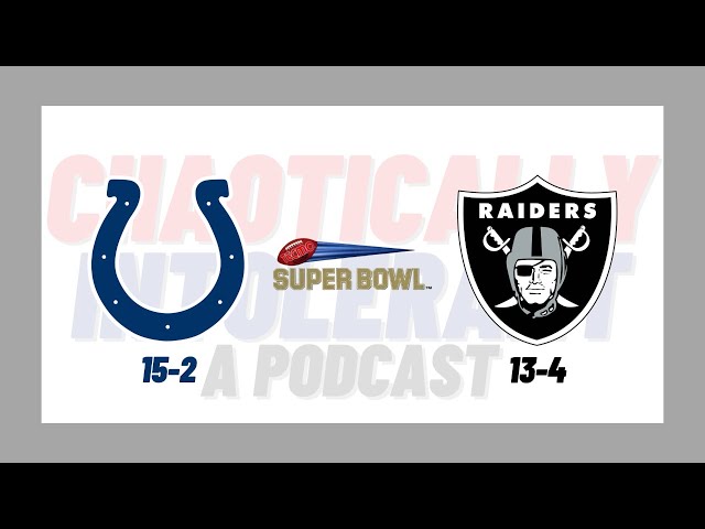 Tecmo Bowl Season 2- AFC Championship- Los Angeles Raiders vs Indianapolis Colts