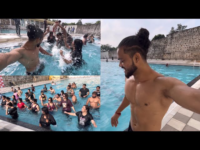 Pool Party With All Gym Members | Zumba In Swimming Pool | Daily Vlog | Ep:131 Steroids Series