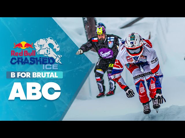 B Stands For Brutal | ABC Of Downhill Ice Cross | Red Bull Crashed Ice