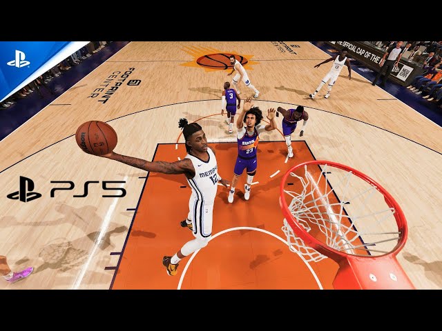 NBA 2K23 PS5 4K Gameplay | Memphis Grizzlies vs Phoenix Suns