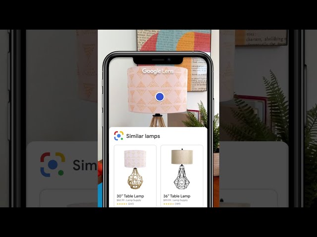 Shop Faster with Google Lens