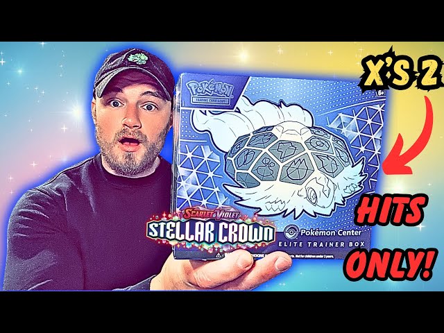 Pokemon Stellar Crown ETB Openings HITS ONLY!