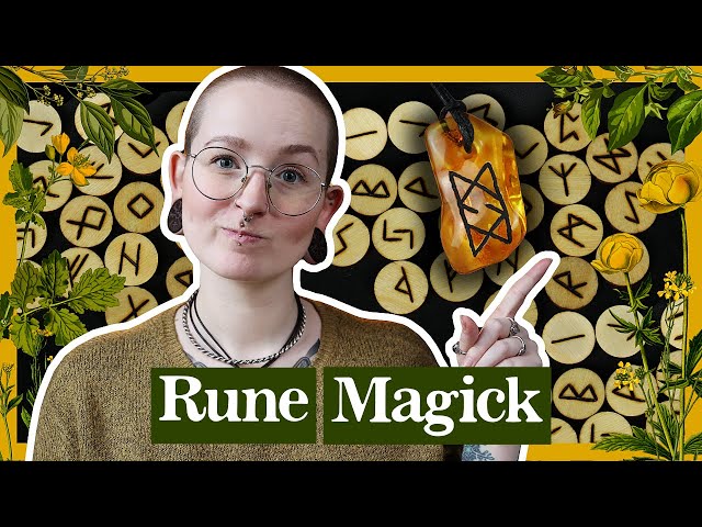 Runic Magick: How to use the runes in spellwork || THE RUNES #7