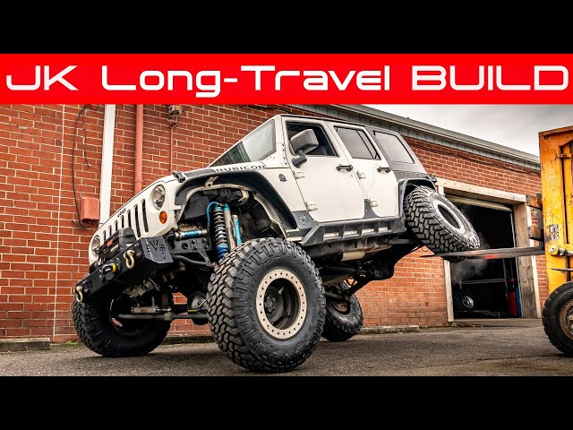 Jeep Wrangler Unlimited Rubicon Build Overview on 37's W/ EVO MFG Double Throw Down Long Arm Kit