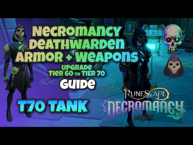 Kili's Knowledge V Tank - Tier 70 Necromancy Tank Armor Upgrade Guide | Runescape 3