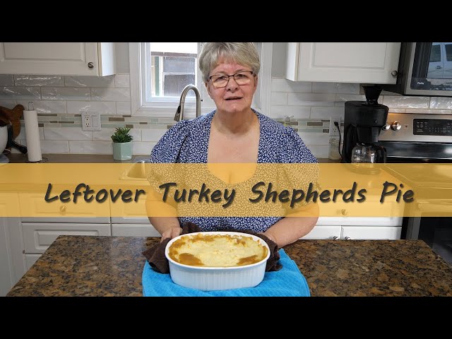 Leftover Turkey Shepherds Pie