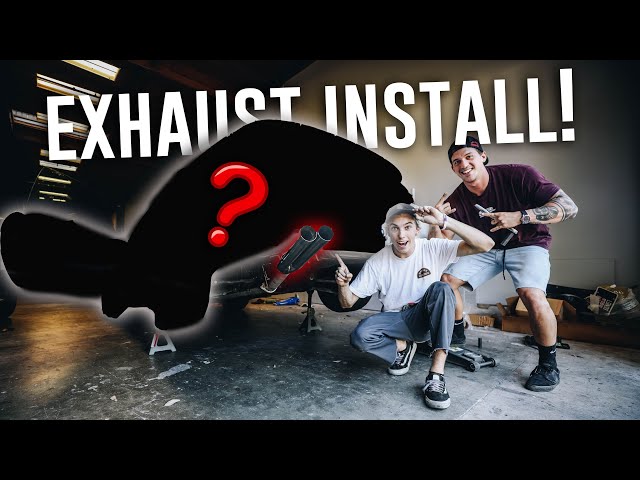 NEW EXHAUST FOR THE DRIFT CAR | BRZ TRACK PREP