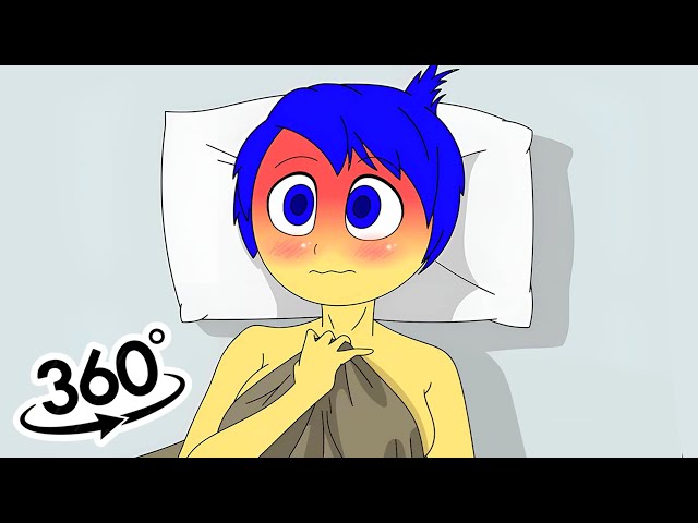 Joy x Fear Part 2 / Inside out 2 Fan Animation 360° VR