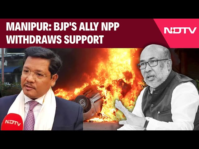 Manipur Violence | Ally NPP Withdraws Support To Biren Government | Manipur Latest News