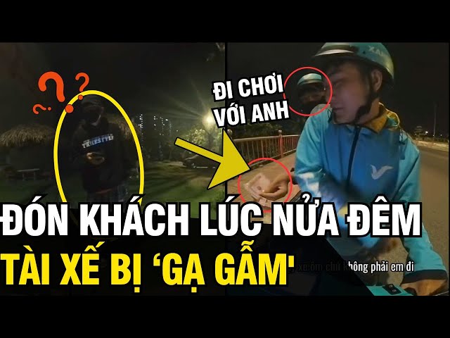 Đón khách LÚC NỬA ĐÊM, anh tài xế VỘI BỎ CHẠY khi bị khách buông lời GẠ GẪM | Tin Ngắn 3 Phút