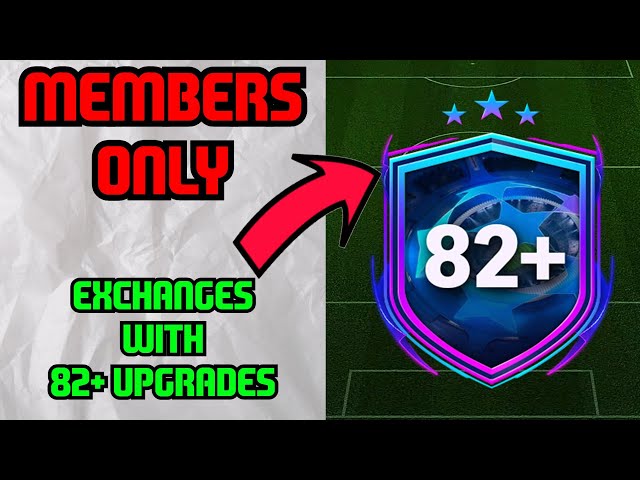 MEMBERS ONLY 82+ UPGRADE WITH EXCHANGES METHOD