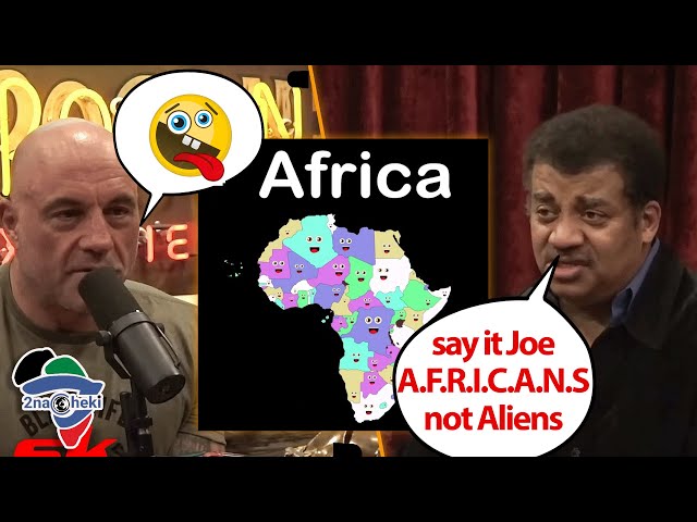 Africa Reacts to Neil deGrasse Tyson Schooling Joe Rogan on Africa's Greatness