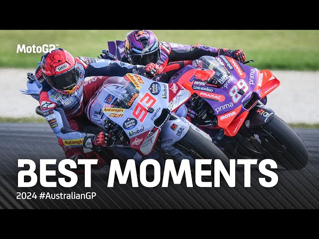 Best MotoGP™ Moments ⚔️ | 2024 #AustralianGP