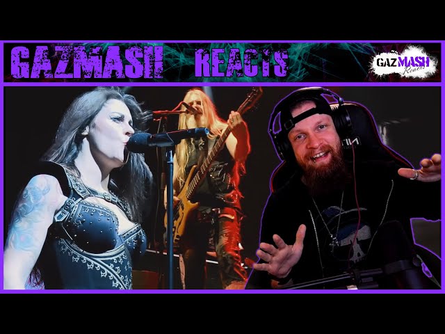 GazMASH Reacts - NIGHTWISH Devil & The Deep Dark Ocean Live Reaction