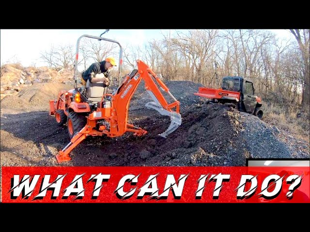 A tiny $25,000 backhoe-is it worth it?