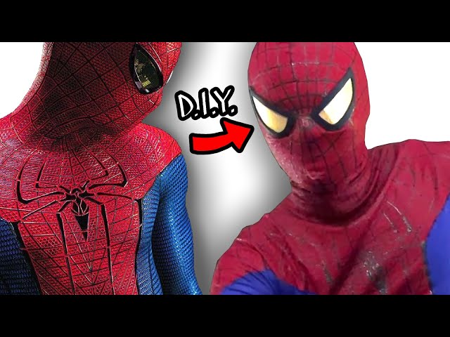 I remade ANDREW GARFIELD's Spider-Man suit (The Amazing Spider-Man)