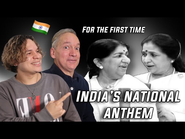 Dad reacts to Indian National Anthem for the first time by AR Rahman and top Indian artists