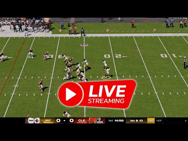 NFL LIVE🔴Cleveland Browns vs Pittsburgh Steelers | Week 12 NFL Full Game - 21th November NFL25