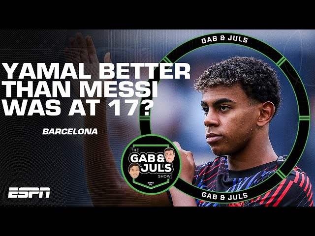 ‘RIDICULOUS!’ Is Lamine Yamal BETTER than Lionel Messi was at 17 for Barcelona? | ESPN FC