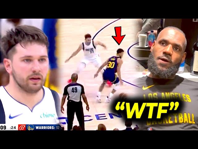 NAPAMURA si LeBron, lagot ang referee! | Luka vs Curry, nagkalat si Klay!