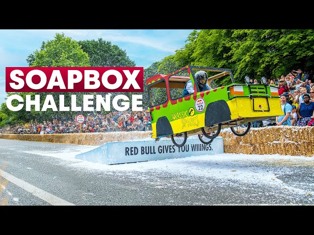 YouTubers Vs Soapbox Challenge! Red Bull Soapbox Race London 🏁