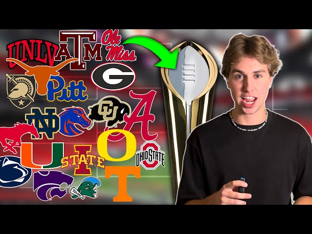 Explaining EVERY TEAM's Path to the College Football Playoff