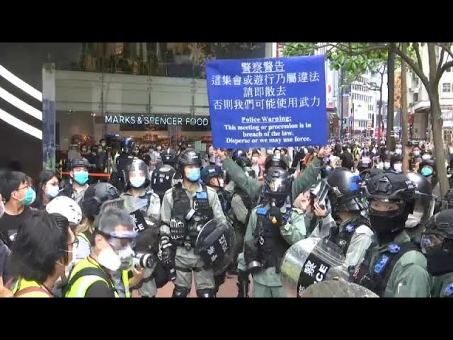 Quasi 200 arresti nelle ultime manifestazioni di Hong Kong contro la Cina