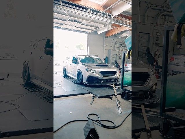 Dyno runs on the 2022 + Subaru Wrx vb #wrxsti #wrx