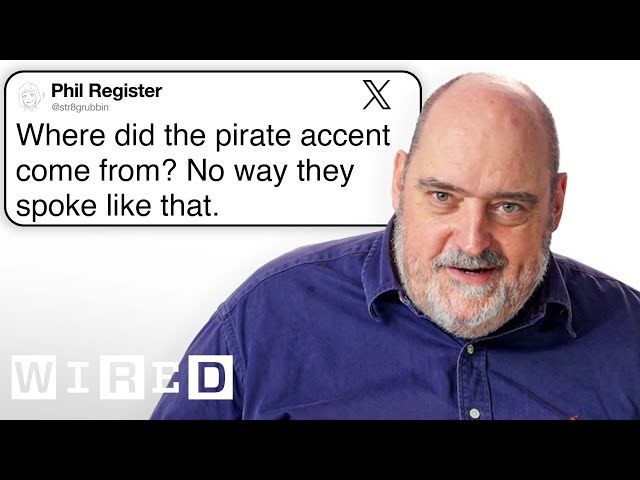 Historian Answers Pirate Questions | Tech Support | WIRED