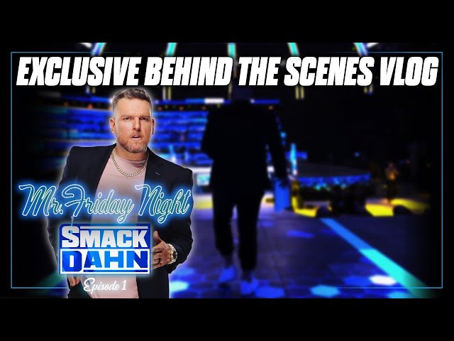 Pat McAfee Becomes Mr. Friday Night... (MY FIRST NIGHT ON SMACKDOWN)