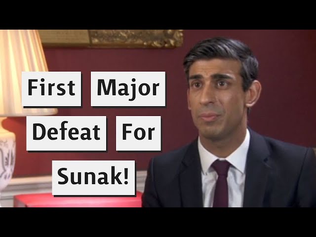 First Major Defeat Sees 23 Tories Defy Rishi Sunak!