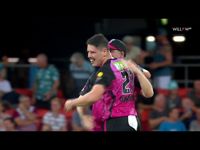 Ben Dwarshuis 5 wickets vs Brisbane Heat | QF1 - BRH vs SYS