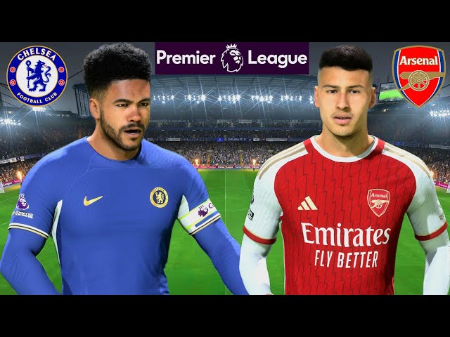 EA FC 24 - Chelsea vs. Arsenal - Palmer Caicedo Jackson Rice - Premier League 23/24 | PS5 | 4K HDR