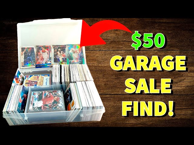 I PAID $50 FOR ENTIRE SPORTS CARDS CASE…WORTH IT?!