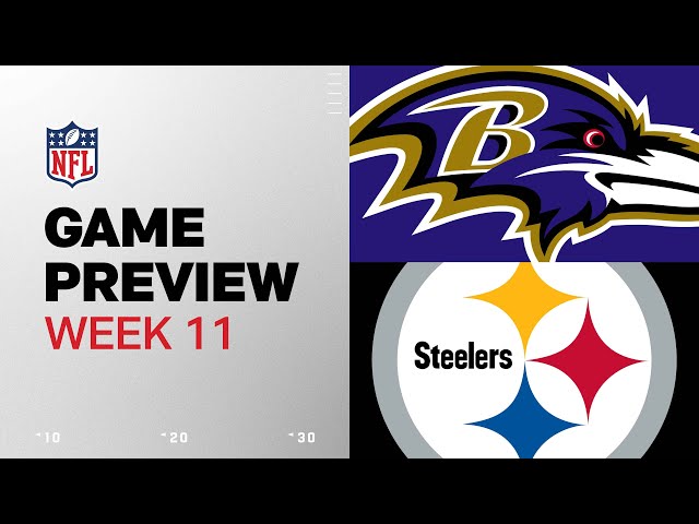 Baltimore Ravens vs. Pittsburgh Steelers | 2024 Week 11 Game Preview