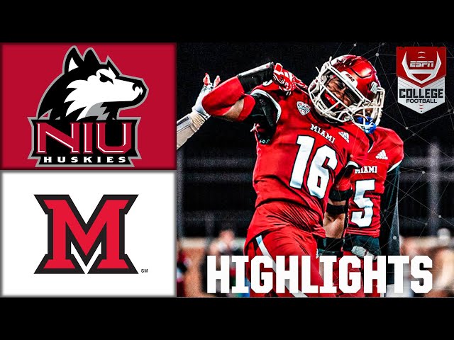 Northern Illinois Huskies vs. Miami (OH) RedHawks | Full Game Highlights | ESPN College Football